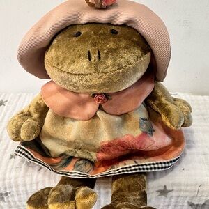 Rana vintage de Florissant de Russ Berrie